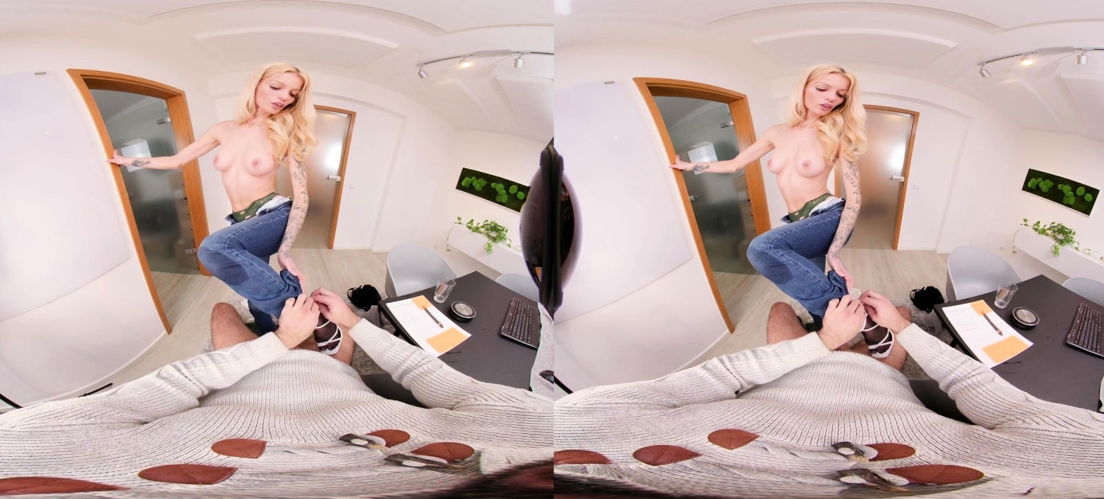 Kaira Kampen Coworker Fucks Clumsy Secretary Doggystyle