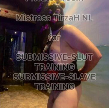 slut-training by the pool mistress Tirza NL