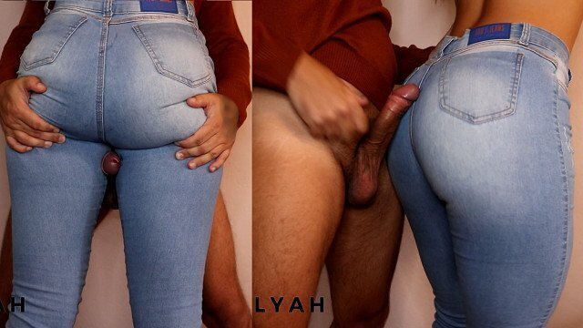 Humping PAWG Jeans. Thighjob Assjob!