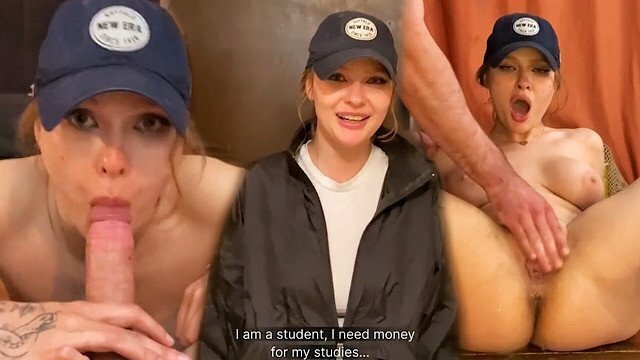 Трахнул разносчику пиццы. устояла перед предложением. (With subs)