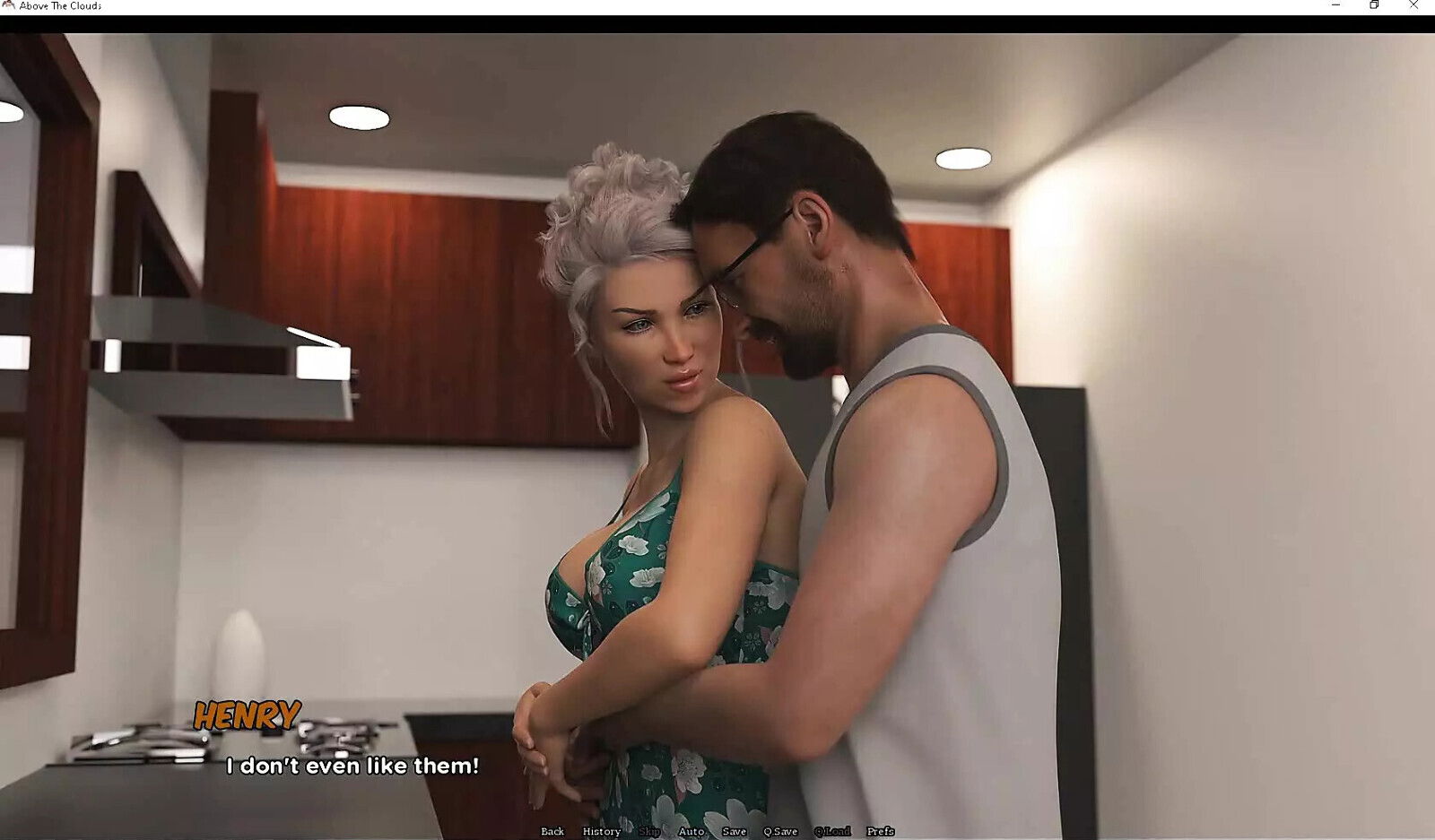 Above clouds-Two butt bitches