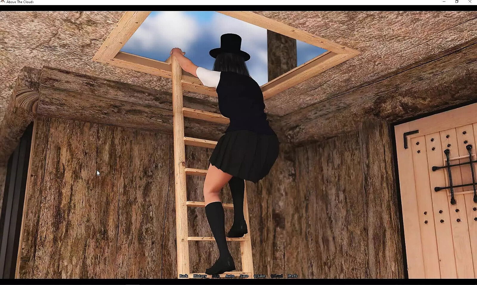 Above clouds-Married naughty