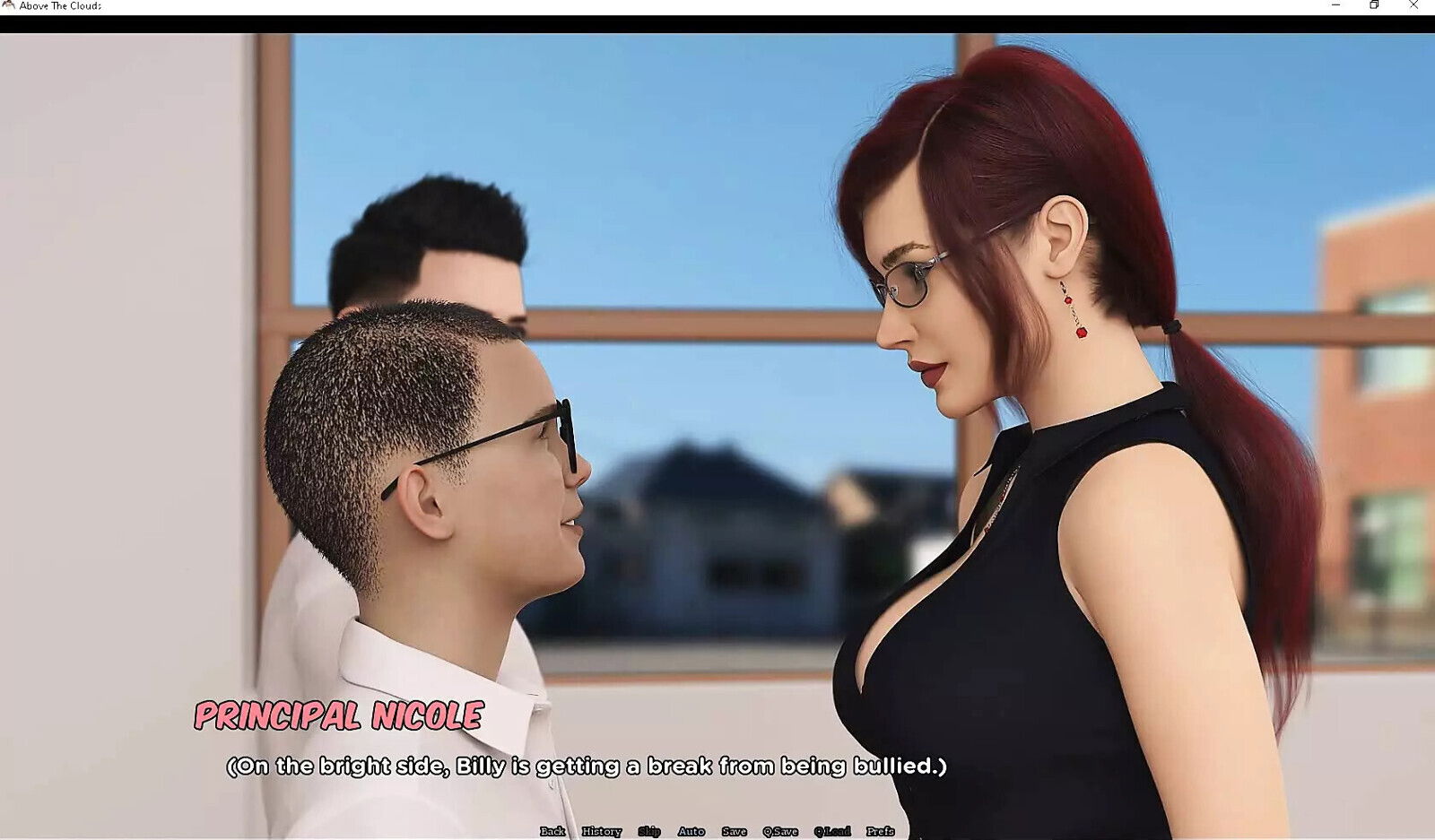 Above clouds-BIG NATURAL TEEN