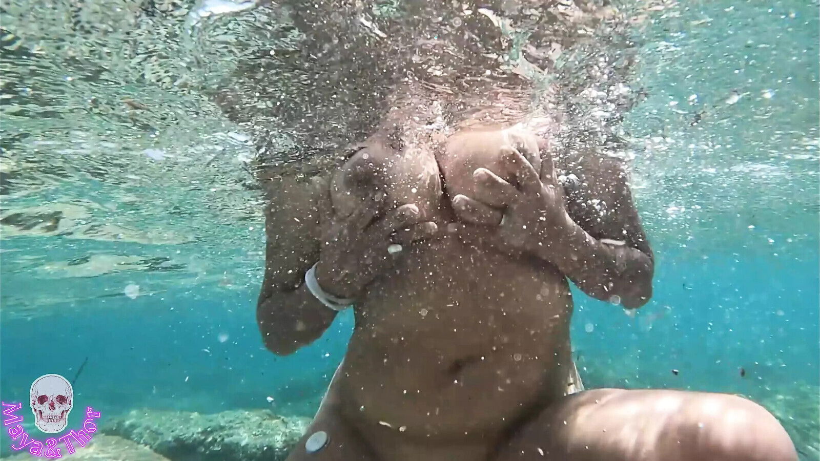 horny kayaking with follower masturbate beach