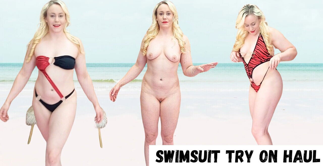 Swimsuit haul with Michellexm