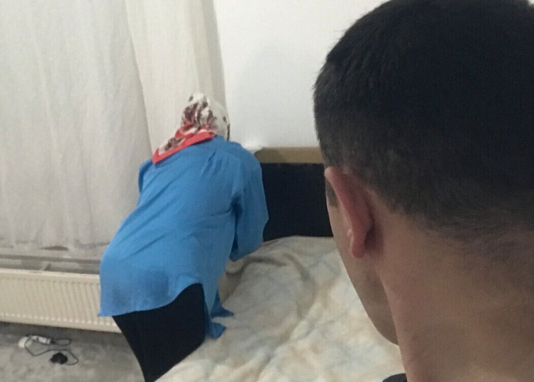 Caught Mother-in-Law Fucking friend