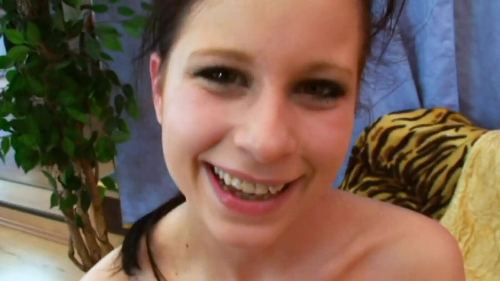 Wild German lady adores pleasing over city