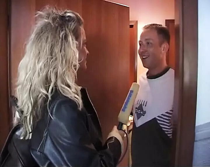 outstanding German blonde making hard with wide mouth