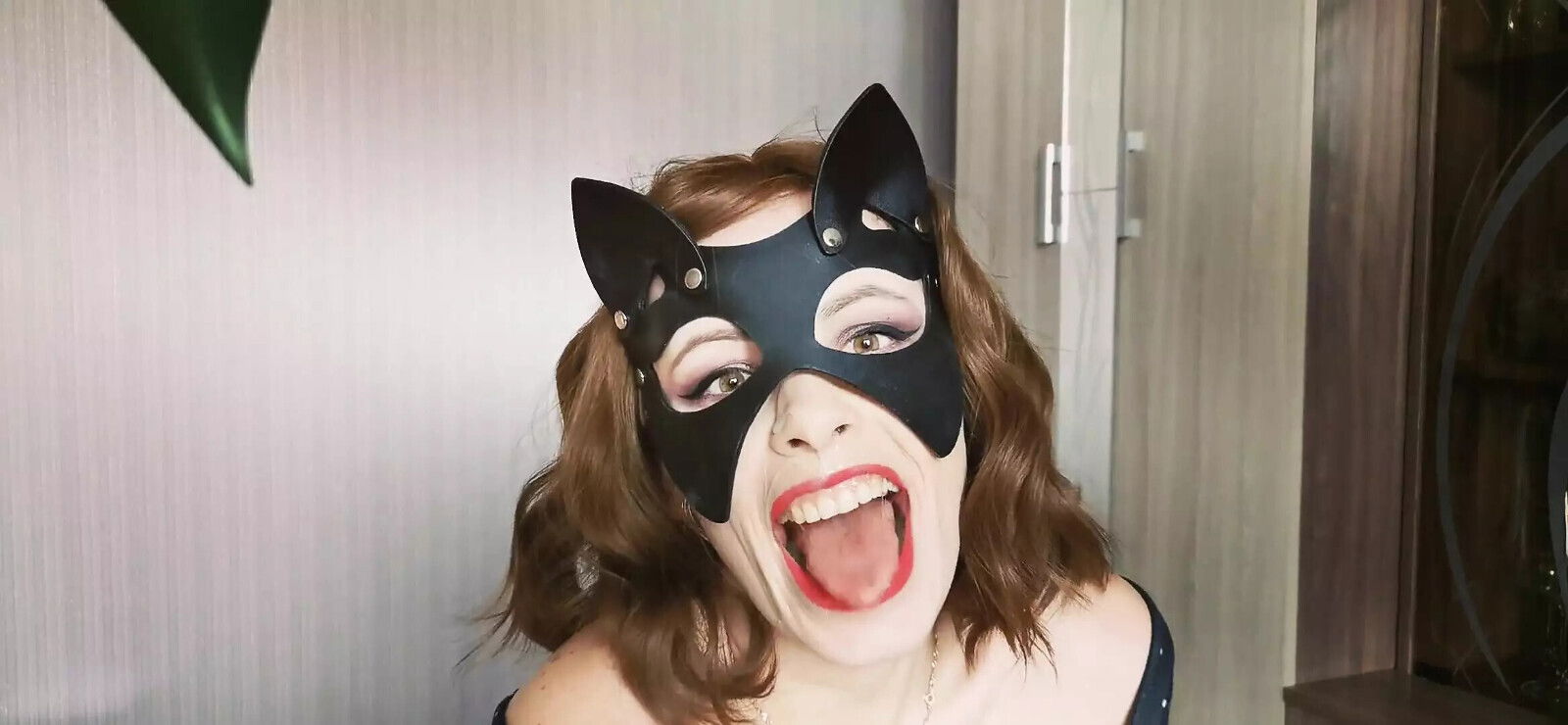 Beautiful Oksi gave partner blowjob