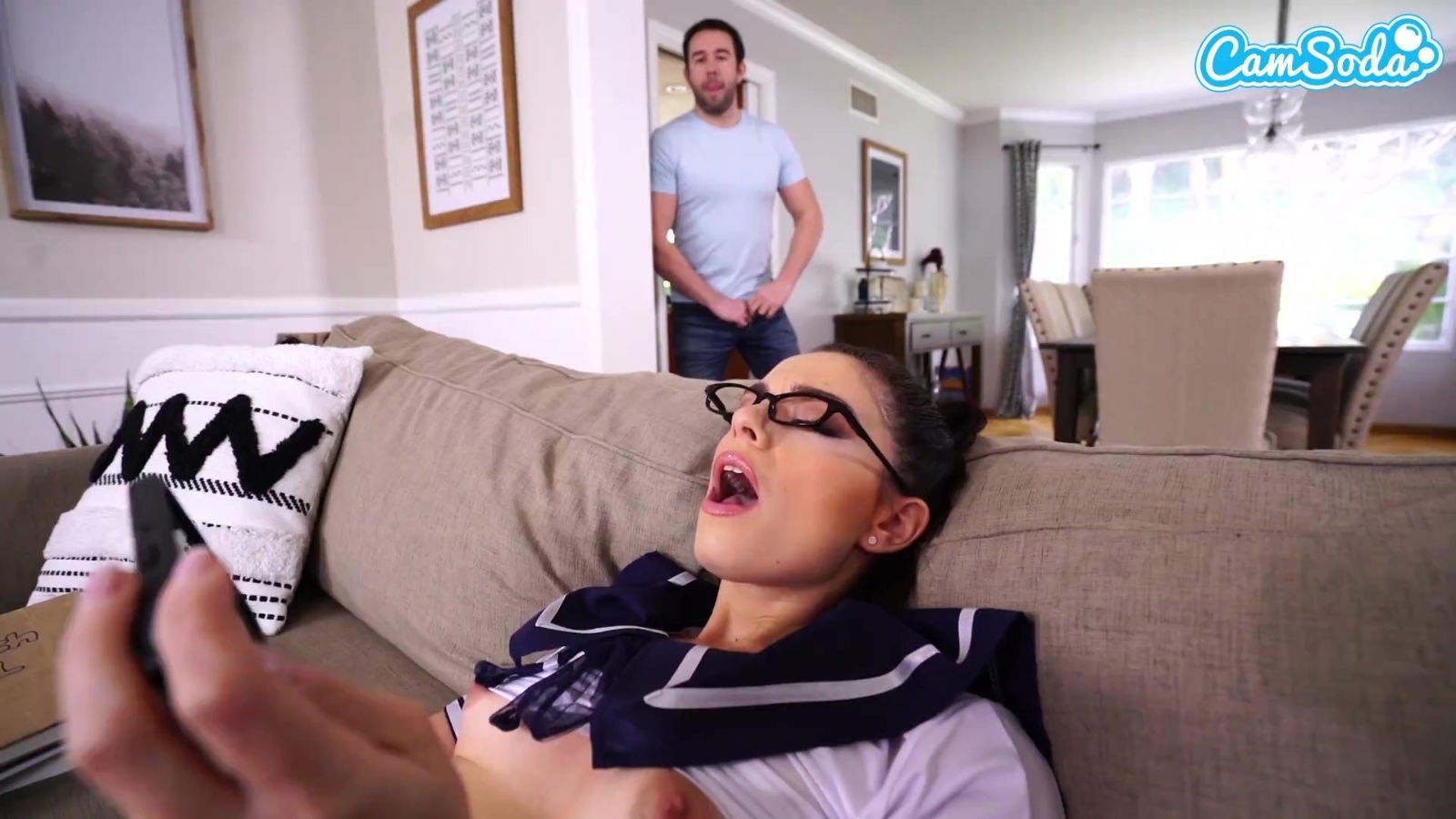 Stepdad, it's what think, wasn't masturbating!