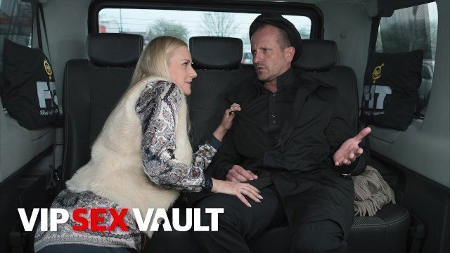 Czech Blondie Katie Drilled Dirty Chauffeur Backseat VAULT