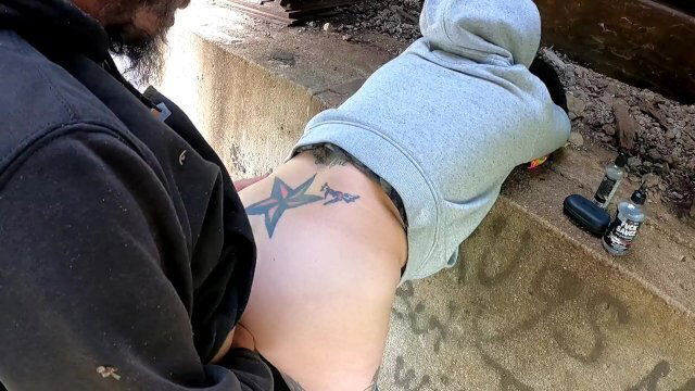 Getting Fucked Sucked Under Train Bridge with Penny Pupils!