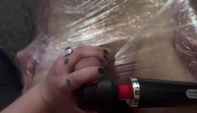 FemDom mummification overstimulation and orgasm control