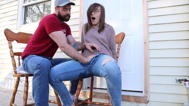 Squirting jeans Neighbours watch orgasm SQUIRT