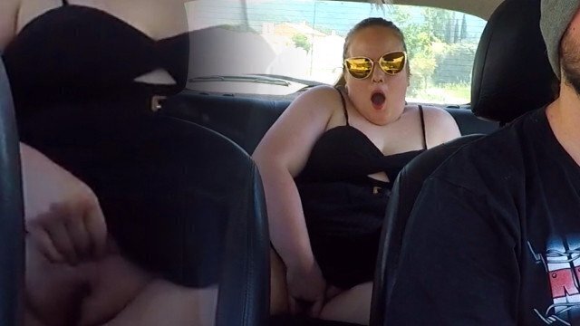 show pussy masturbate UBER driver doesn't dare anything