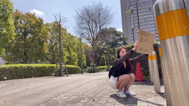 ヒッチハイクして温泉を目指す！