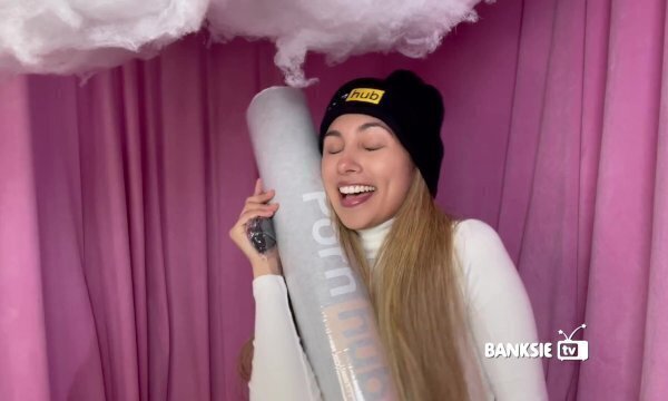 Banksie Celebrates Pornhub Apparel Spotlight Model Month! Thank You!