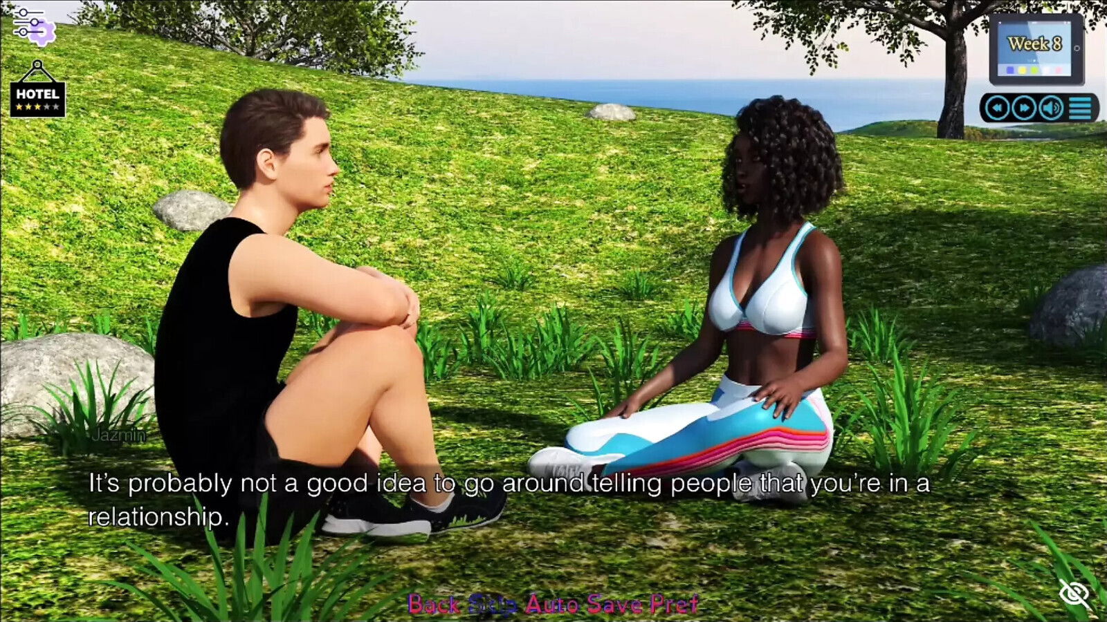 Sunshine love Johannes fucked Yazmin outside after thay went walk Johannes fucked Trisha