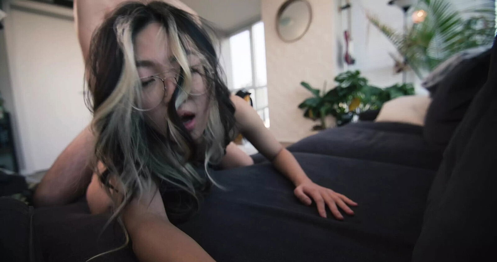 Petite Asian Girl comes over suck railed (trailer) Themindoftommy