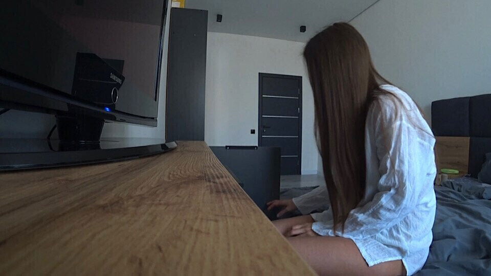 Real Cheating. Wife Cheats Husband With Neighbor Morning. Amateur Taboo