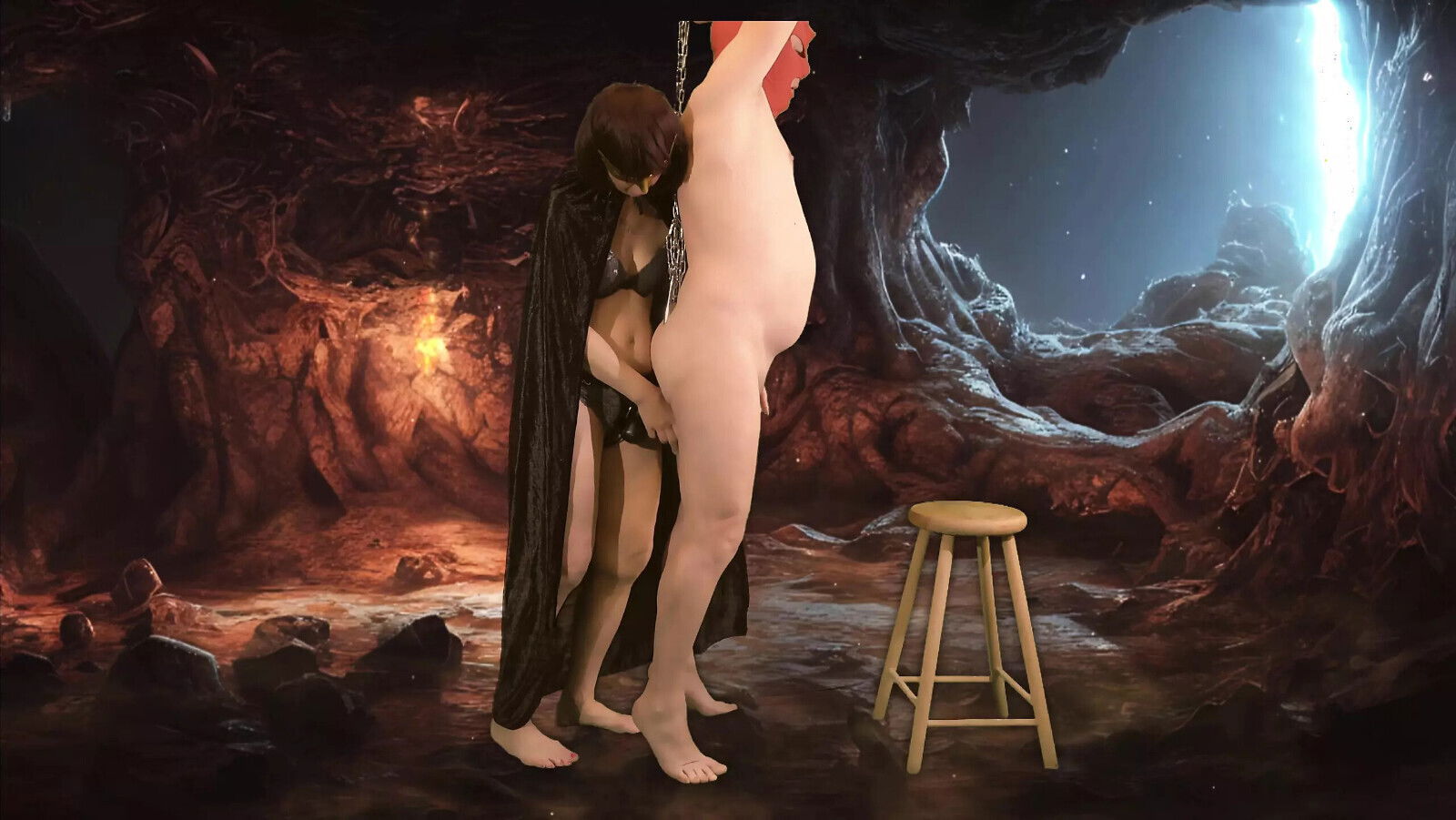 Held hook, accept dildo