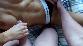 Pull Panties Side Fuck Creampie Pussy