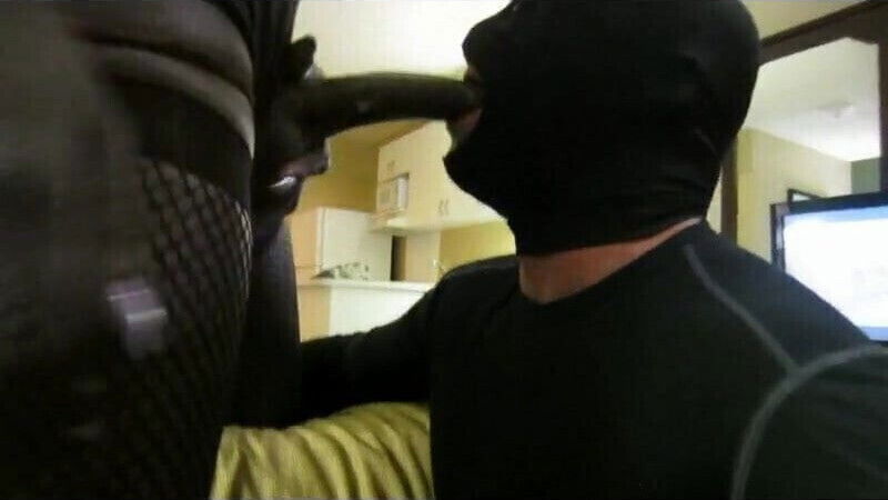 Getting throat fucked