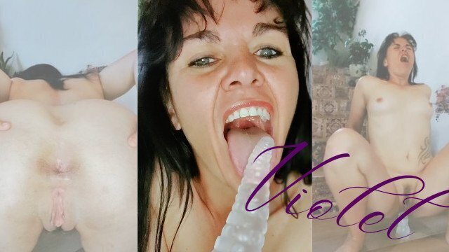 Milf Fucks with Tantacle Dildo. taste GOOD