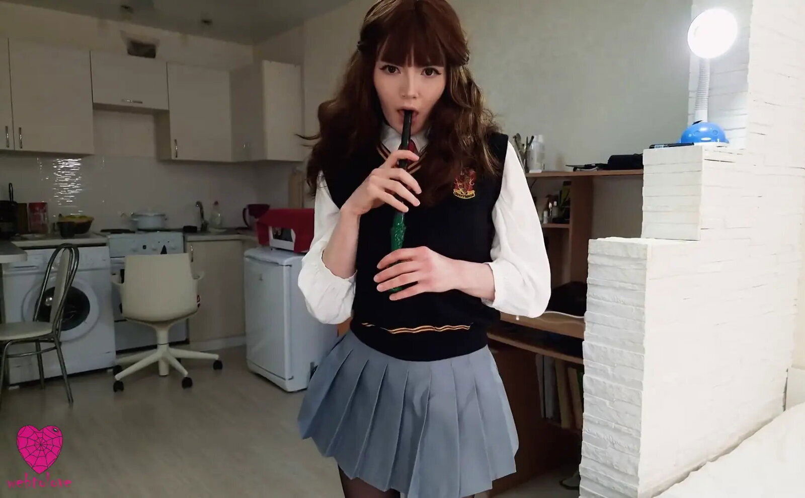 Young wizard Hermione Granger Hogwarts student doesnt mind having with a...