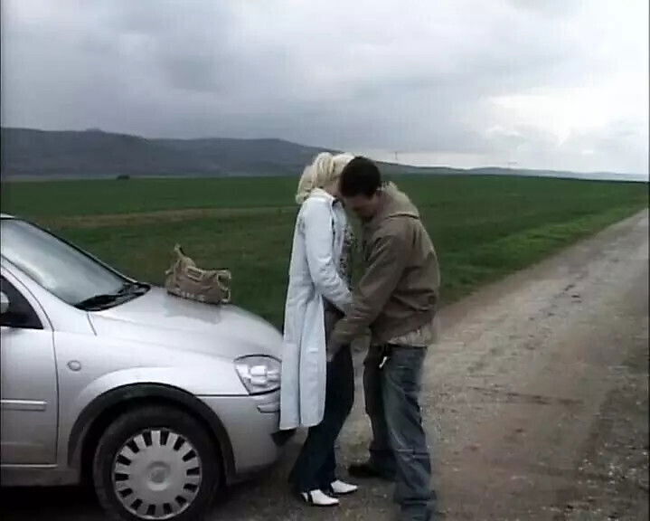 Exclusive porn with blonde German gets shamelessly fucked public