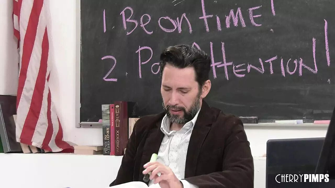 Asian Student Kimora Quin Catches Teacher Masturbating Classroom Fucks Keep Secret