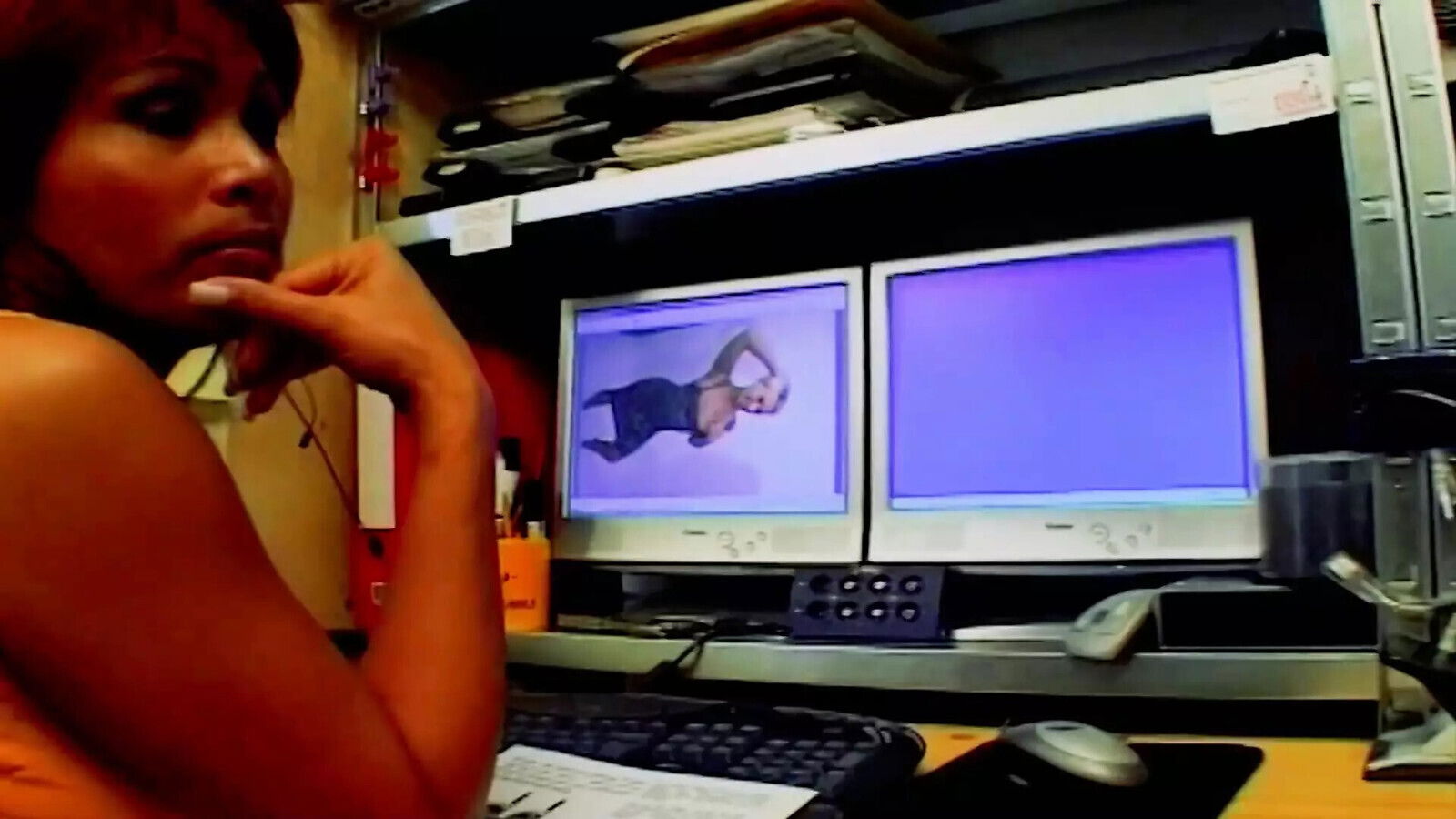 Dark haired German chick getting fucked hard pecker