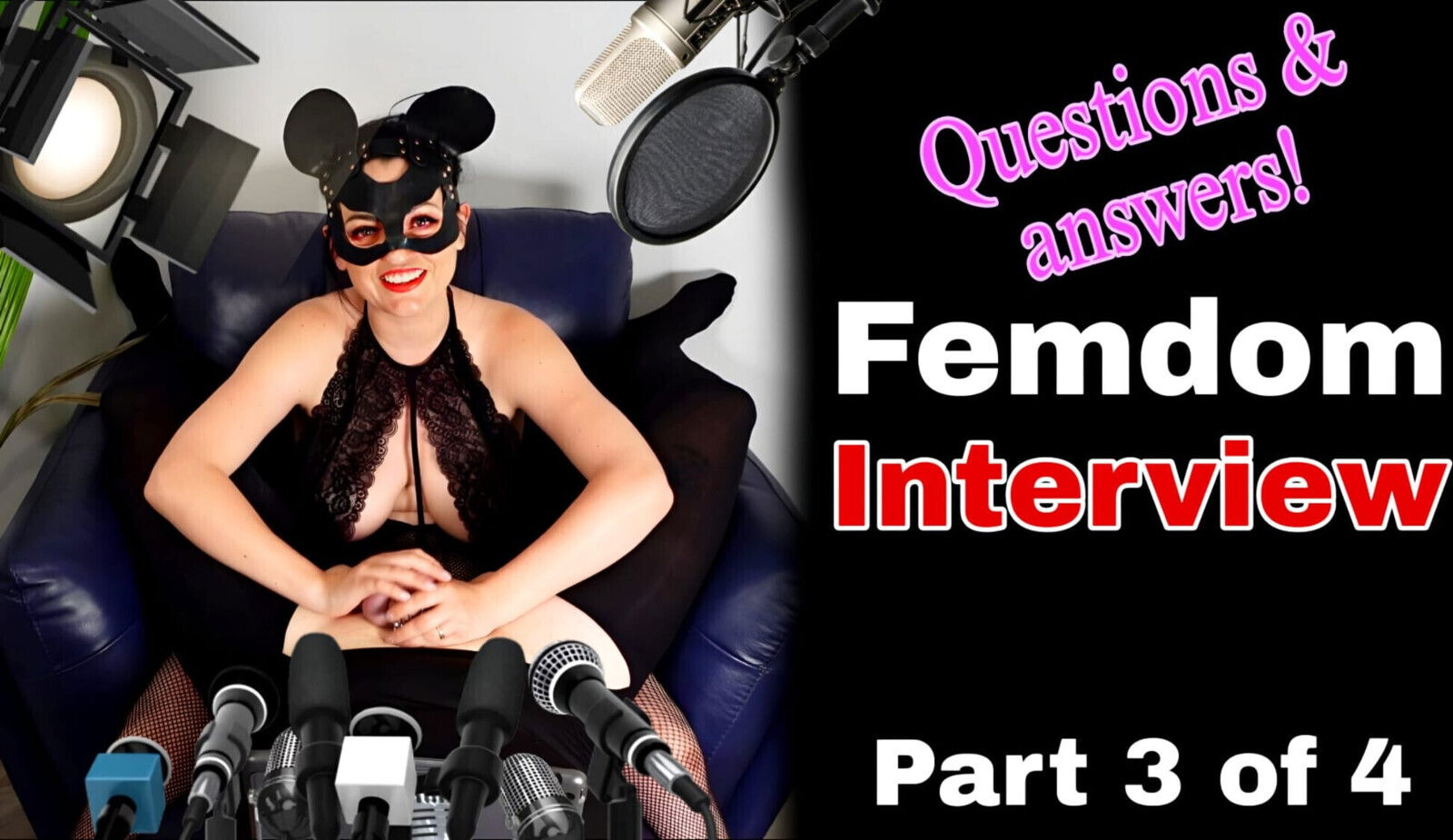 Femdom Interview Real Couple Homemade Amateur BDSM Bondage Submissive Female Domination Milf Stepmom