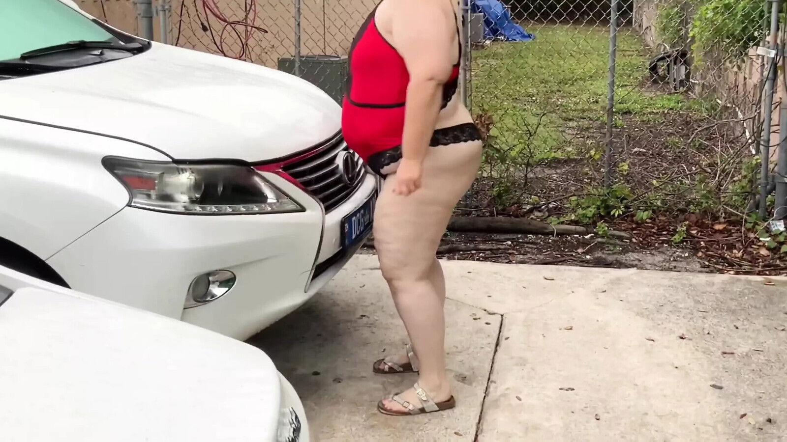 Sexy, ass, horny with caught masturbating publicly gets