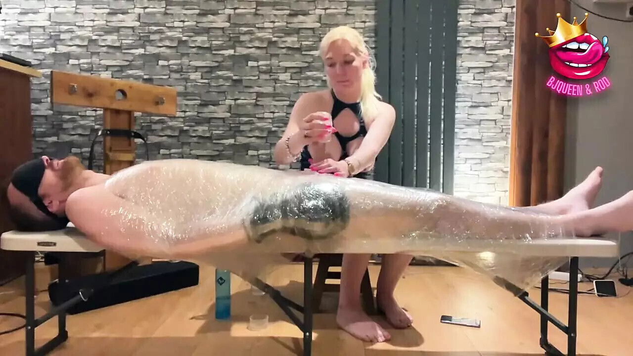 Bondage Wrapped Edging Ruined Orgasm