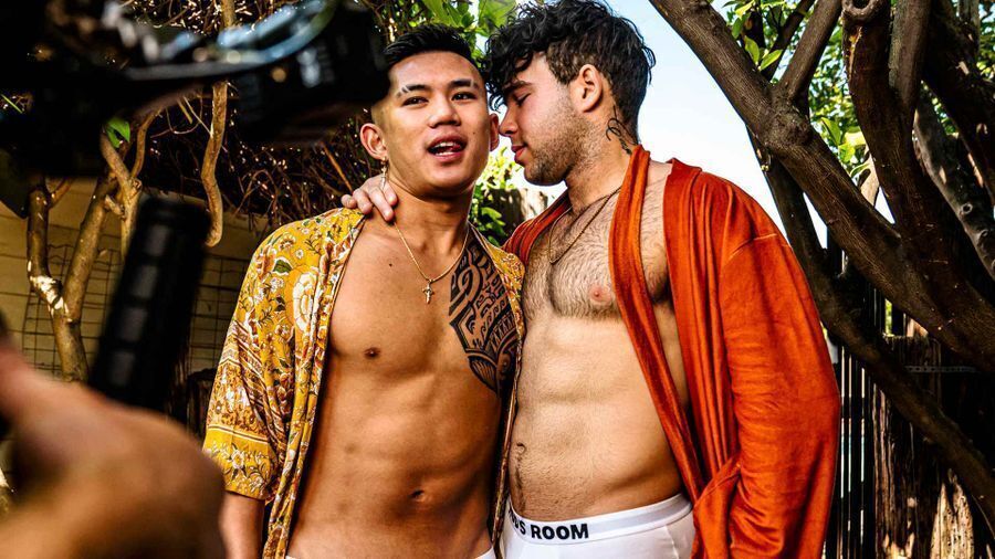 Damien Cruz & Joseph Castlian in BTS - Damien - Joseph