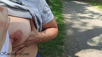 Stepsisters First Time Playing Outdoor Around People Public Park Thrilling!