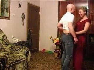 Older woman with younger