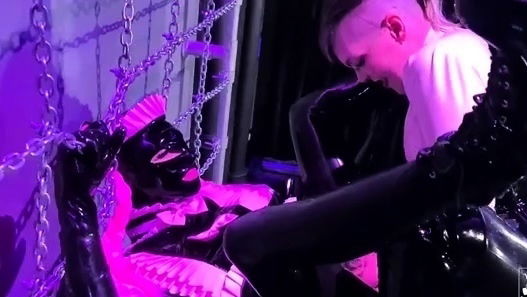 Lady Valeska Fucks Rubber Dolly