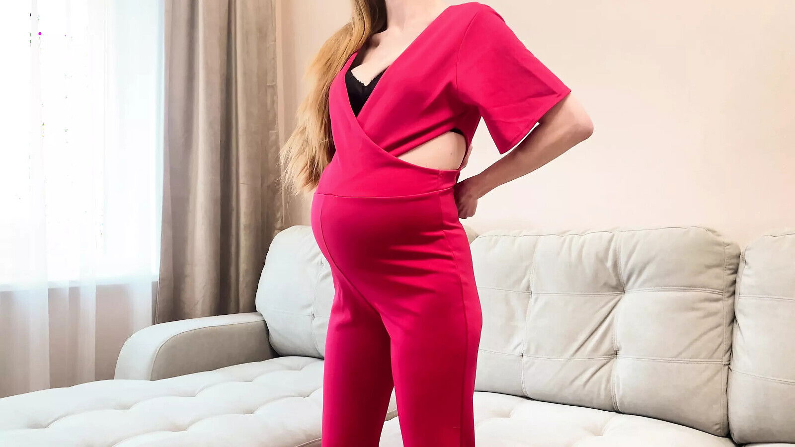 Twice Redhead Stepmom Months Pregnant Best Sucks Rides