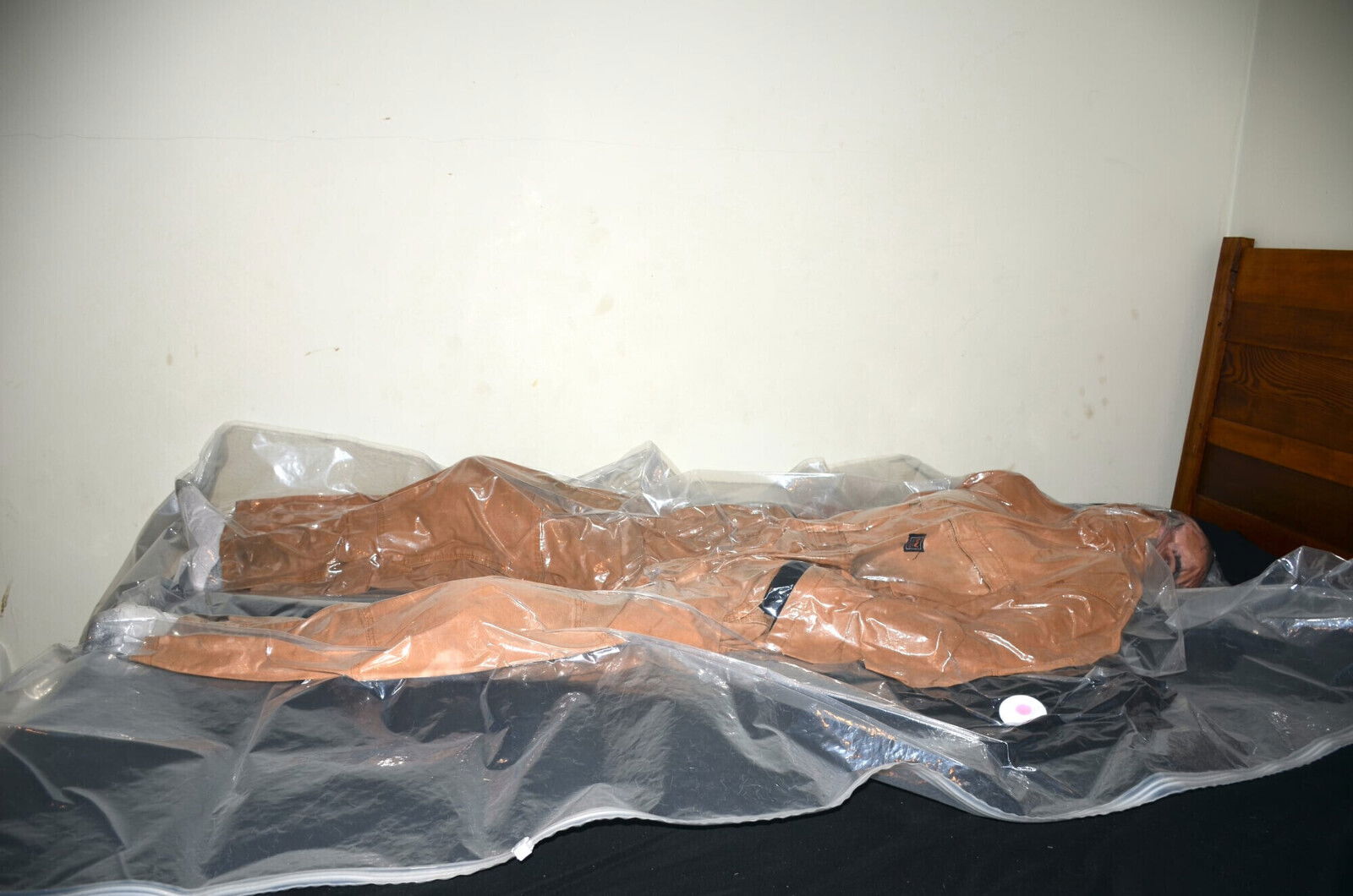 VacPacked mechanics coveralls with hiviz vests coveralls