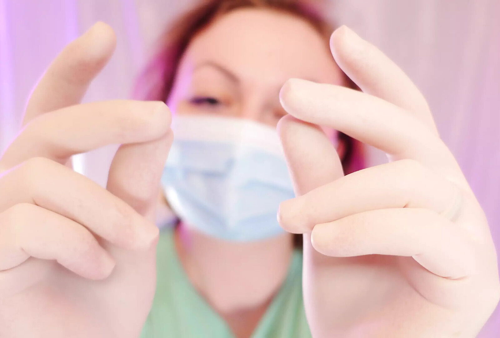 ASMR: surgical gloves (Arya Grander).