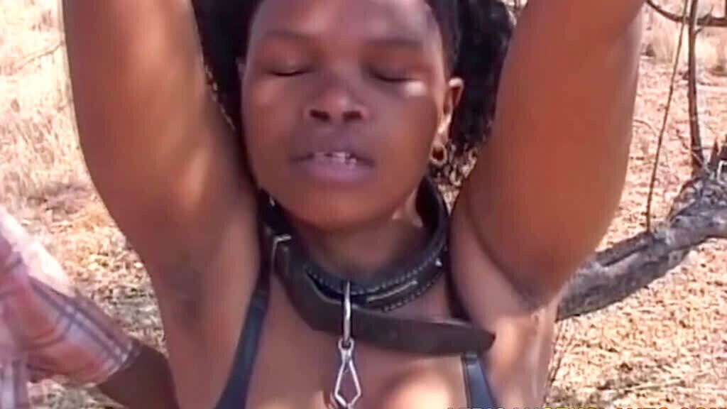 Busty Ebony Whore Gets Caught Stealing Neighbor