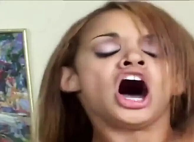 sweet little face this Puerto Rican will have some thinking really ready hardcore action