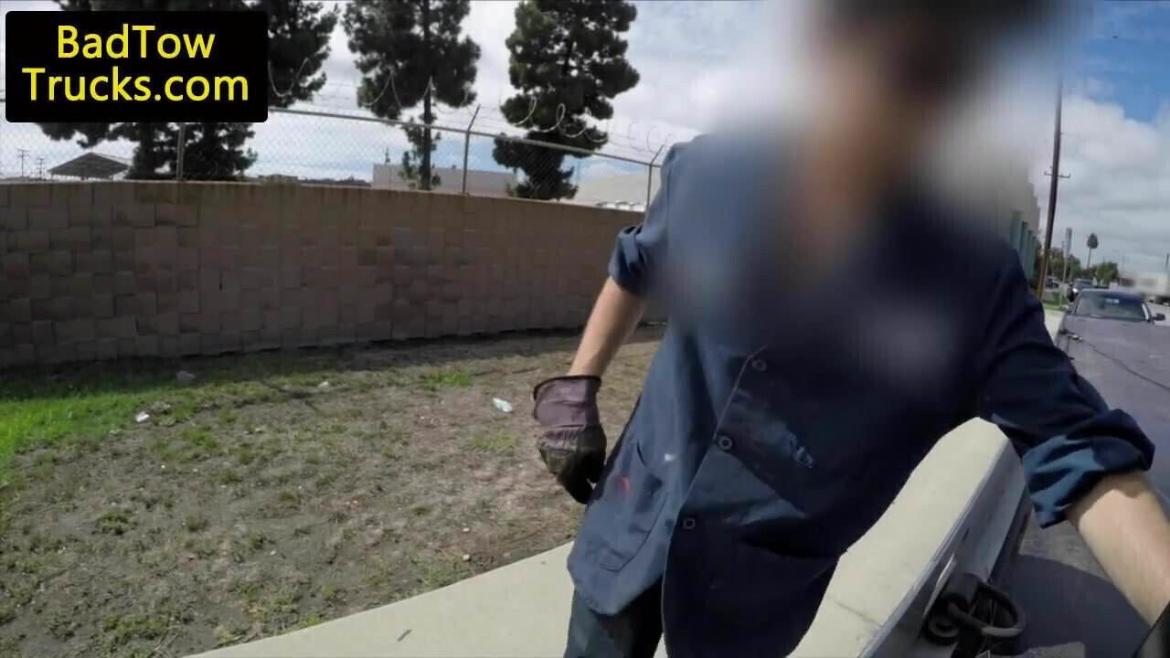 Stranded blows truck driver free