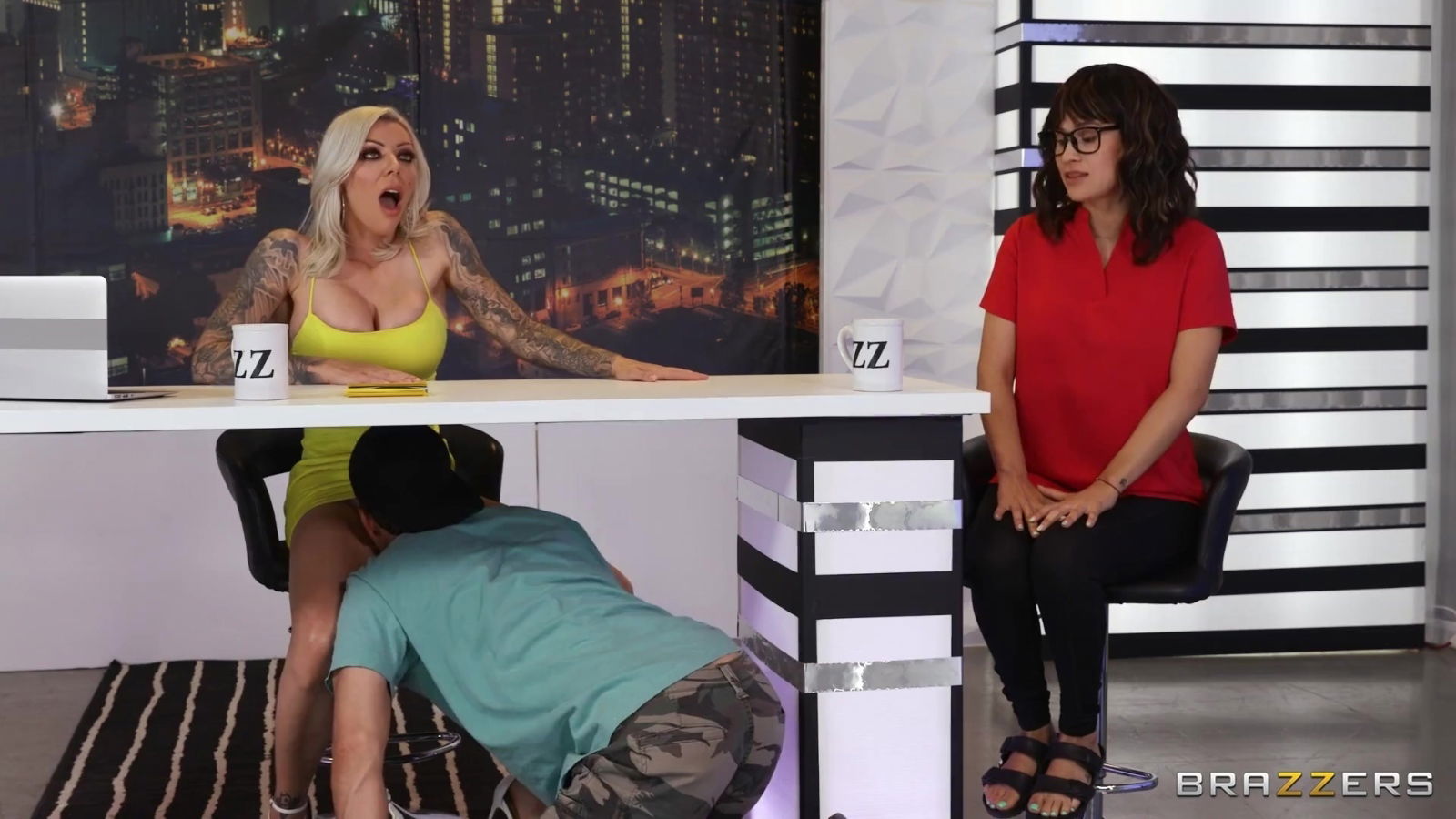 presenter Karma licked fucked during show