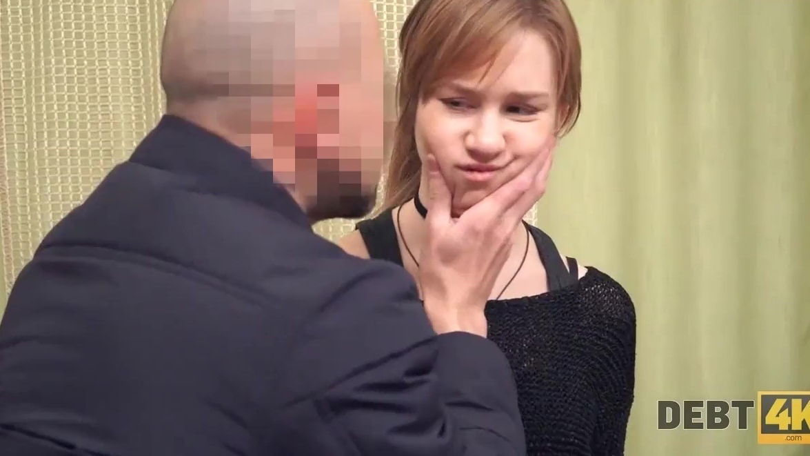 Sucking riding dick instead paying debt that's what russian teen does