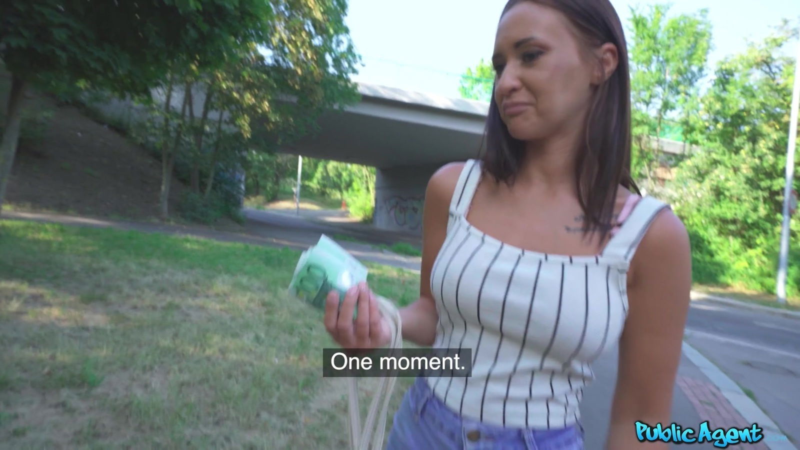 Outdoor dicking video with ravishing Mina Moreno