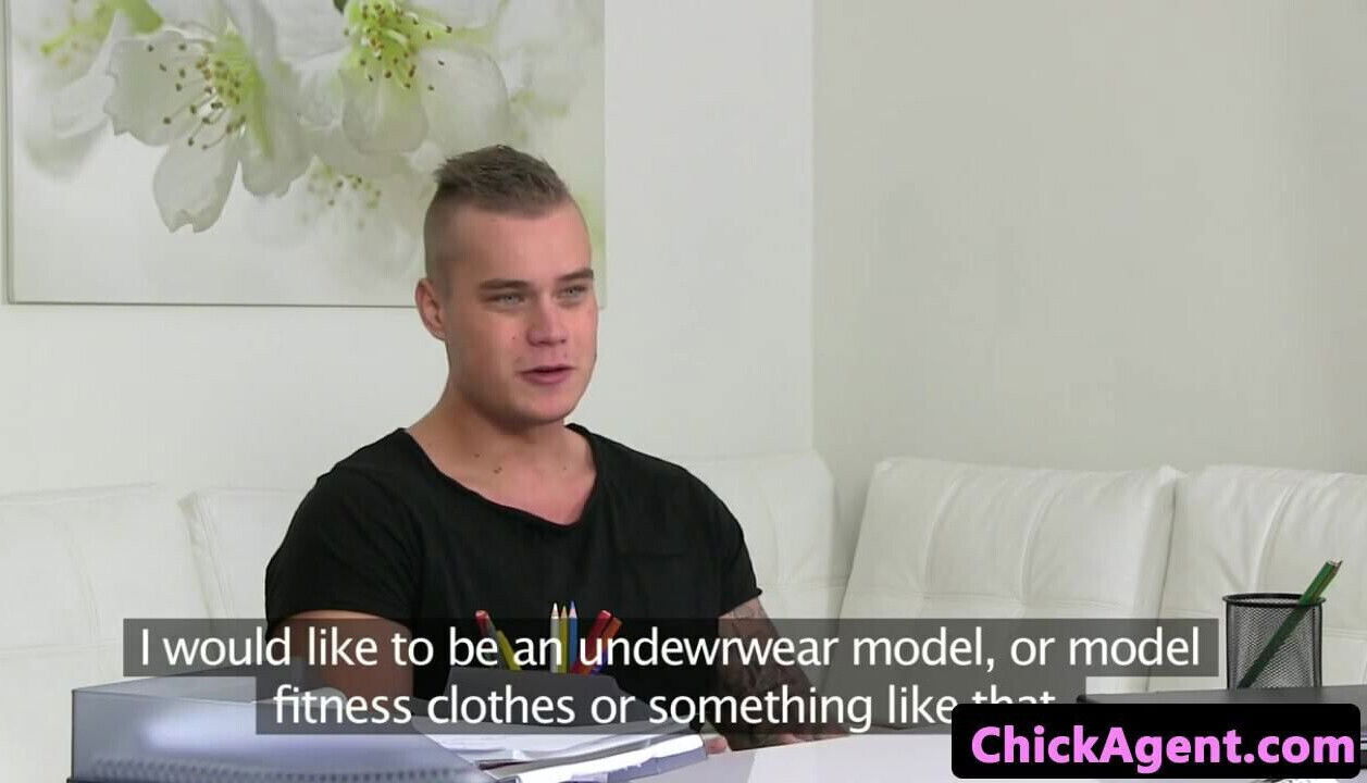 Euro casting agent cocksucking in audition