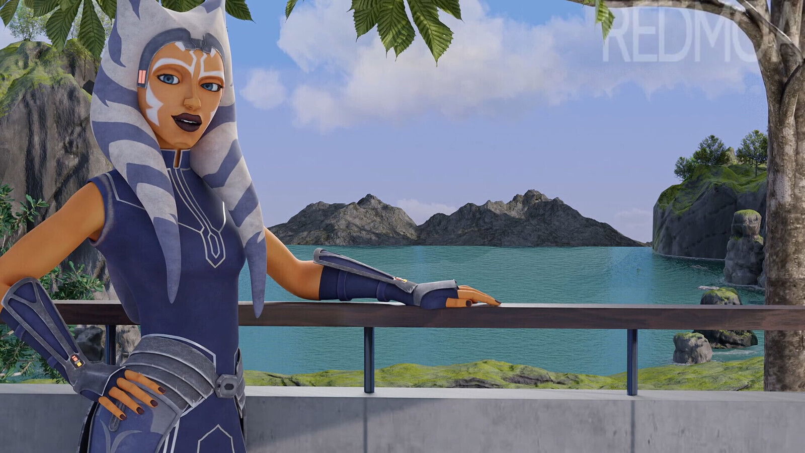 Star Wars Ahsoka Tano Jedi Training Blowjob (Animation with Sound)